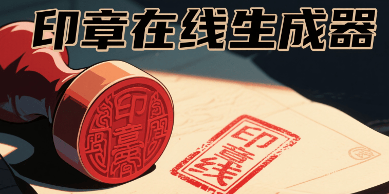 永久免费无限制使用！一款免费在线电子印章生成器，提供一站式电子印章制作服务 印章生成器-Ai资源素材