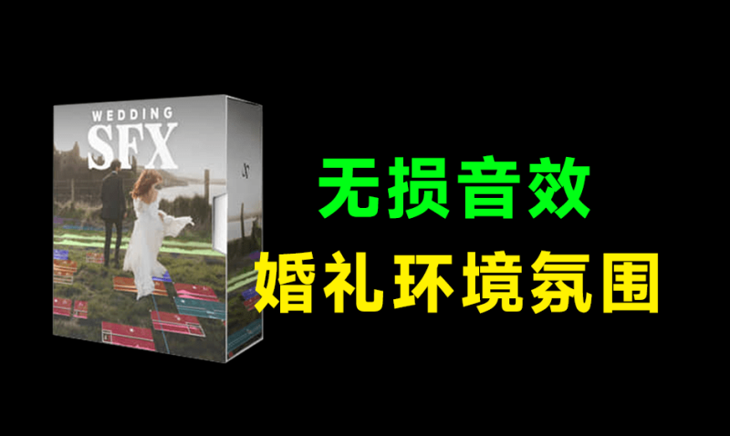 无损音效包！婚礼环境氛围拟声过渡无损音效素材合集，婚礼影视制作剪辑必备音效素材，共116首-Ai资源素材